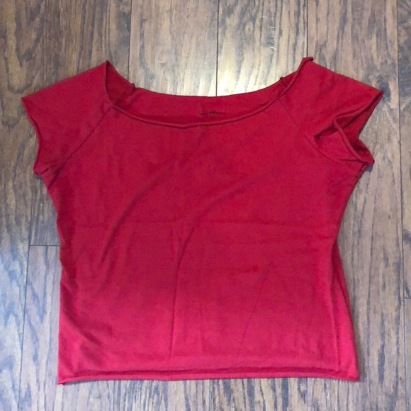 Brandy Melville Tops - Cropped Off The Shoulder